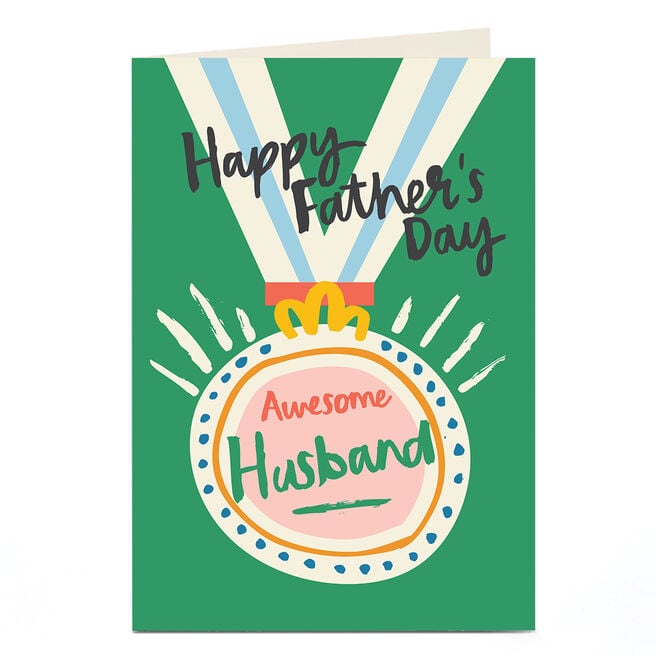 Father's Day Card - Awesome Husband