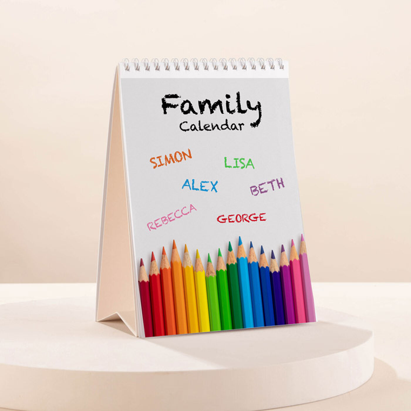 Buy Personalised Our Family Calendar 2024 2025 Edition for GBP 11 99