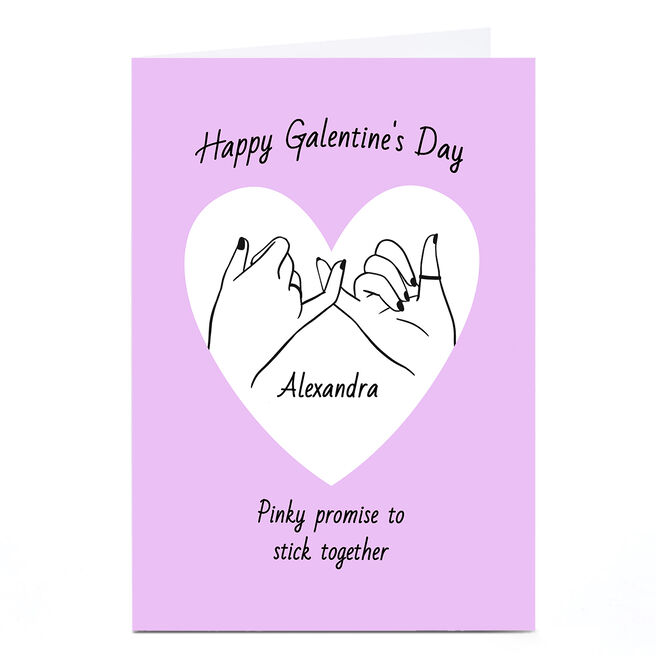 Personalised Valentine's Day Card - Happy Galentine's Day