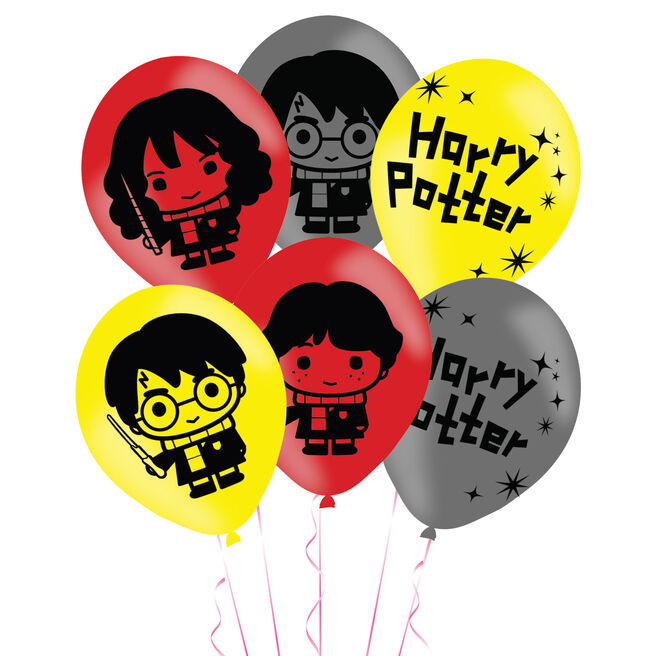 Harry Potter 11-Inch Latex Balloons - Pack of 6