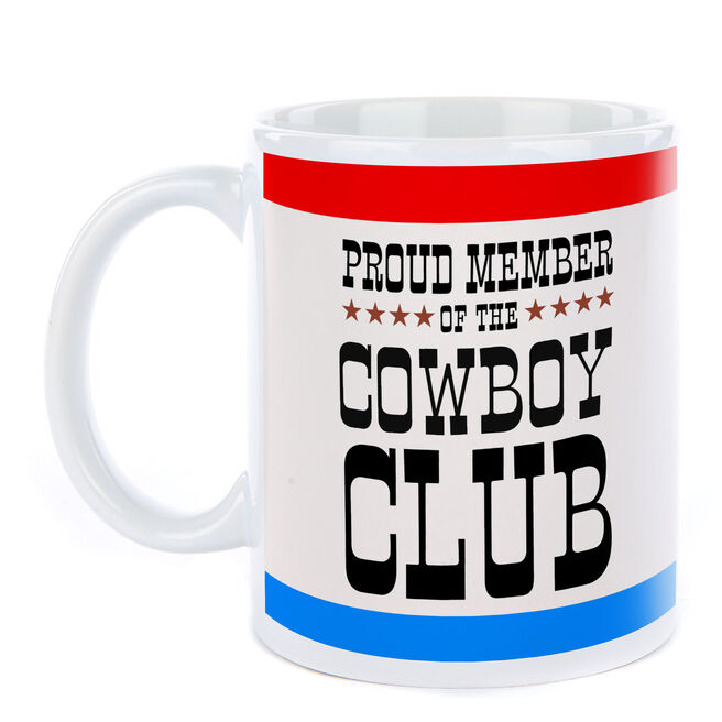 Personalised Mug - Proud Member of the Cowboy Club