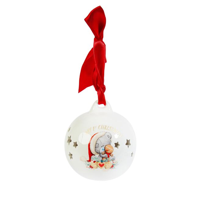 Tiny Tatty Teddy My 1st Christmas Bauble