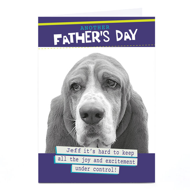Personalised Father's Day Card - Another Father's Day...