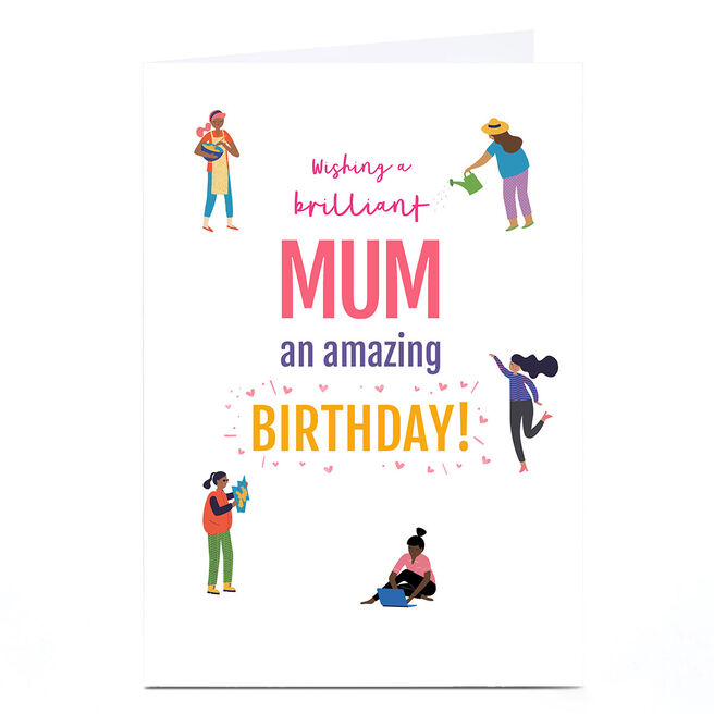 Personalised Birthday Card - An Amazing Birthday