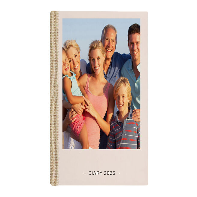 Personalised Slim Photo Diary - 2024 