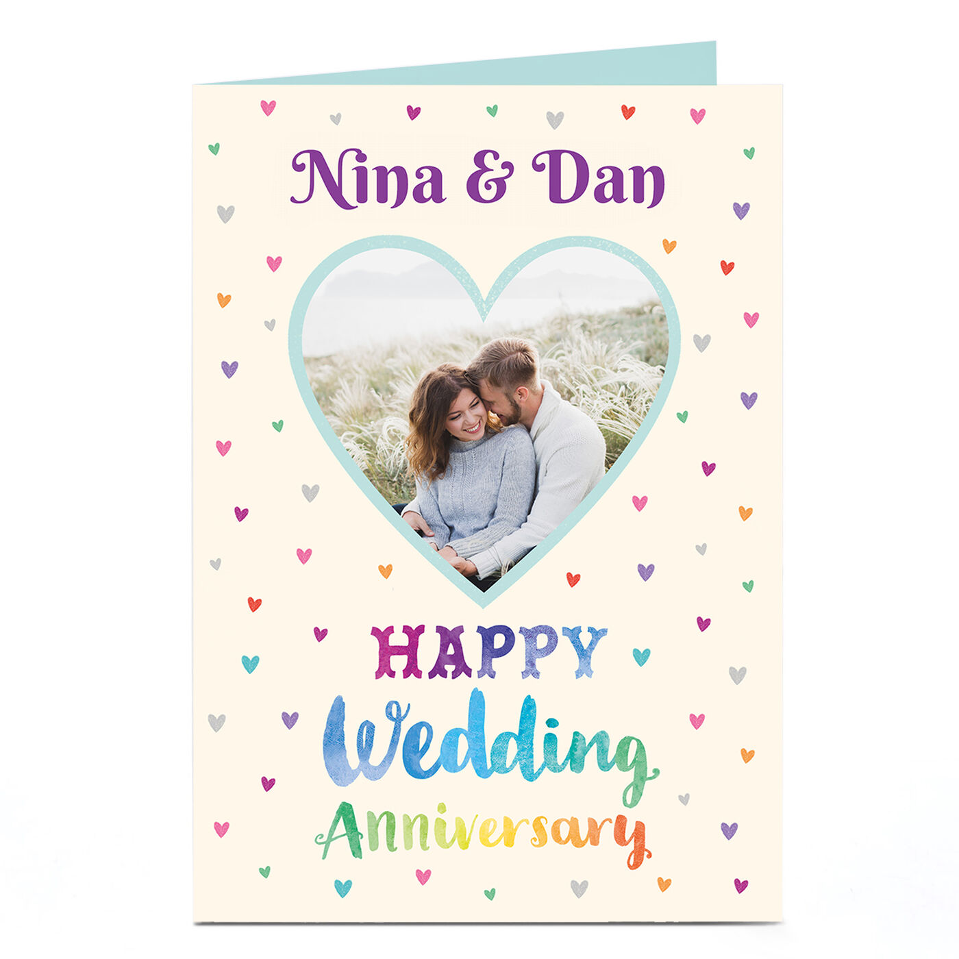 Buy Photo Anniversary Card - Polaroid Scrapbook, Wife for GBP 2.79
