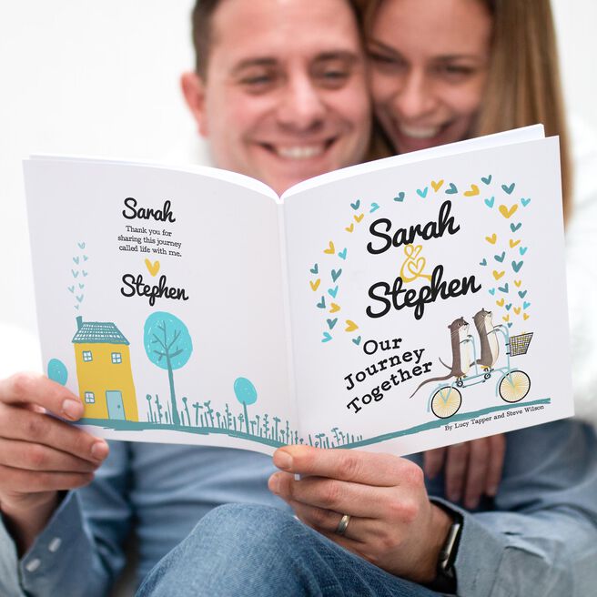 Personalised Our Journey Book for Couples