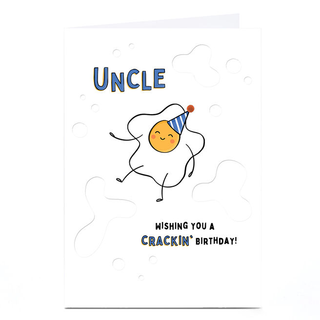 Birthday Card - Crackin' Birthday, Uncle