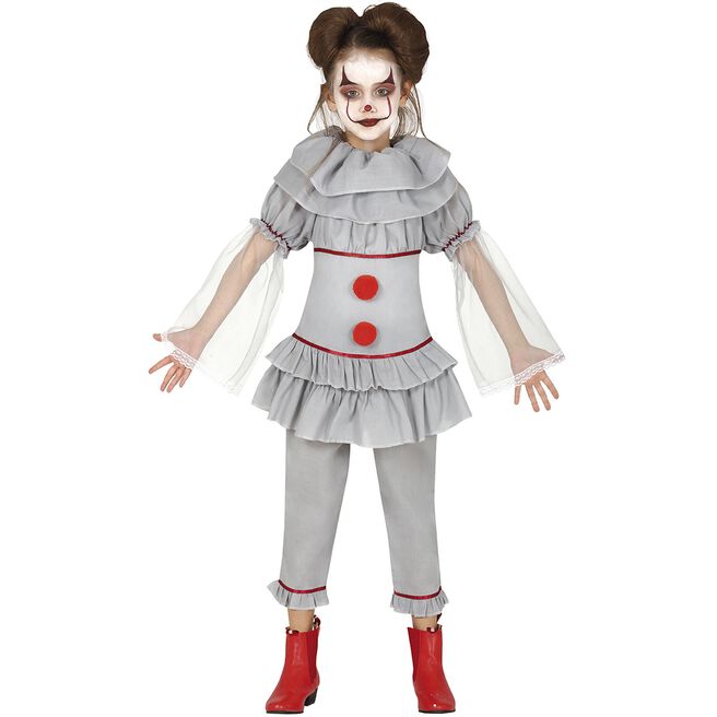 Killer Clown Children's Fancy Dress Costume