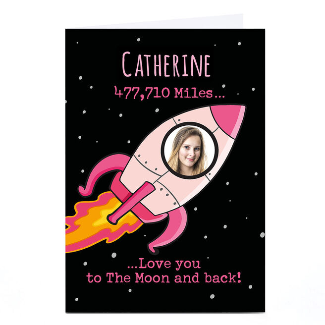 Photo PG Quips Valentine's Day Card - The Moon And Back
