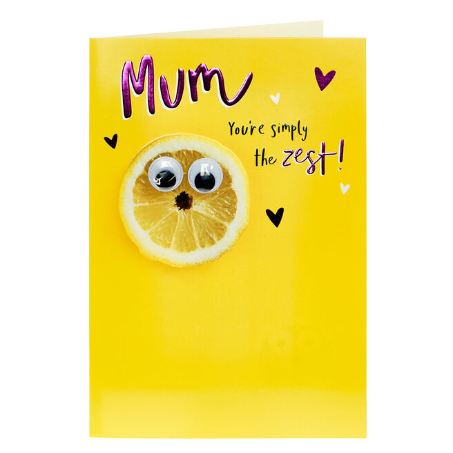 Mum Simply The Zest Mother's Day Card
