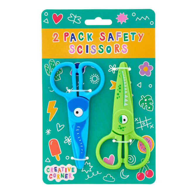 Creative Corner Safety Scissors - Pack of 2
