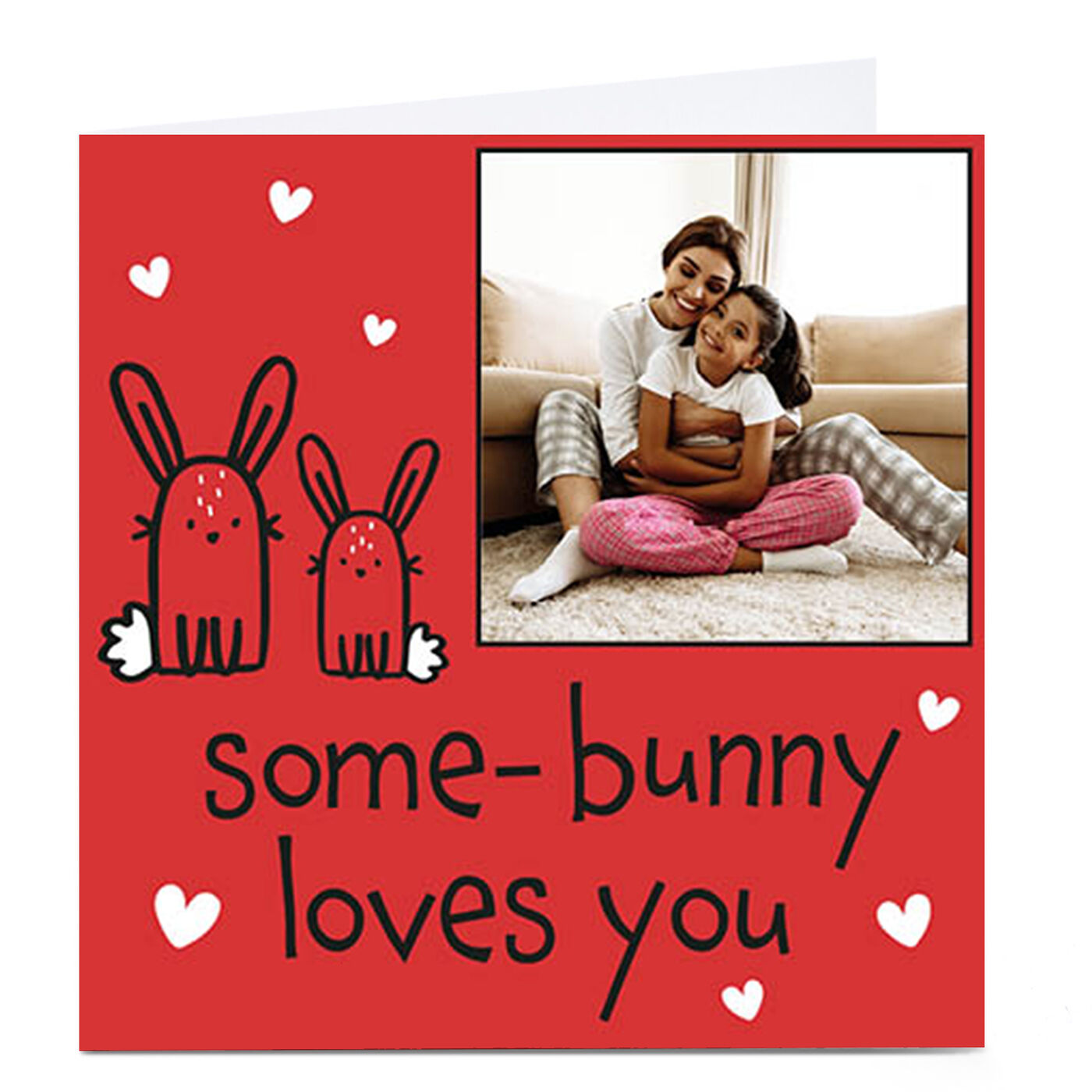 Buy Photo Juniper & Rose Valentine's Day Card - Some Bunny Loves You ...