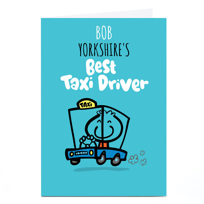 Personalised Fruitloops Card - Best Taxi Driver