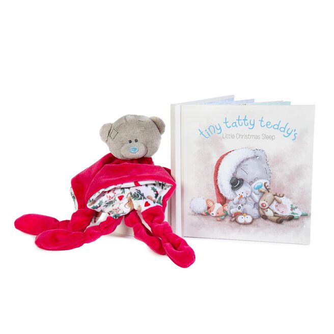 Tiny Tatty Teddy My 1st Christmas Comforter & Storybook Set