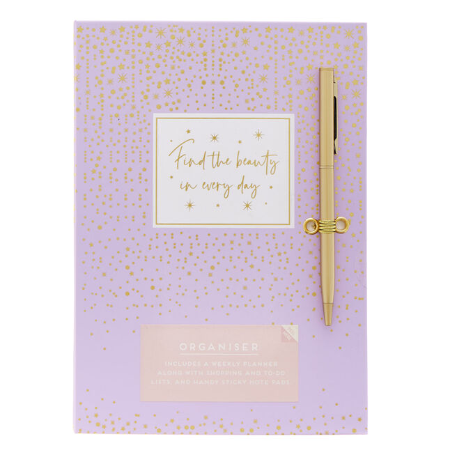 Find the Beauty in Every Day A5 Organiser & Pen 