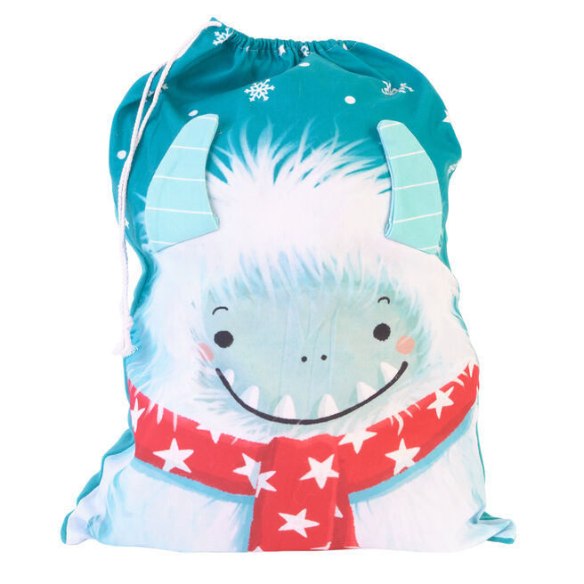 Snowball the Yeti Christmas Sack
