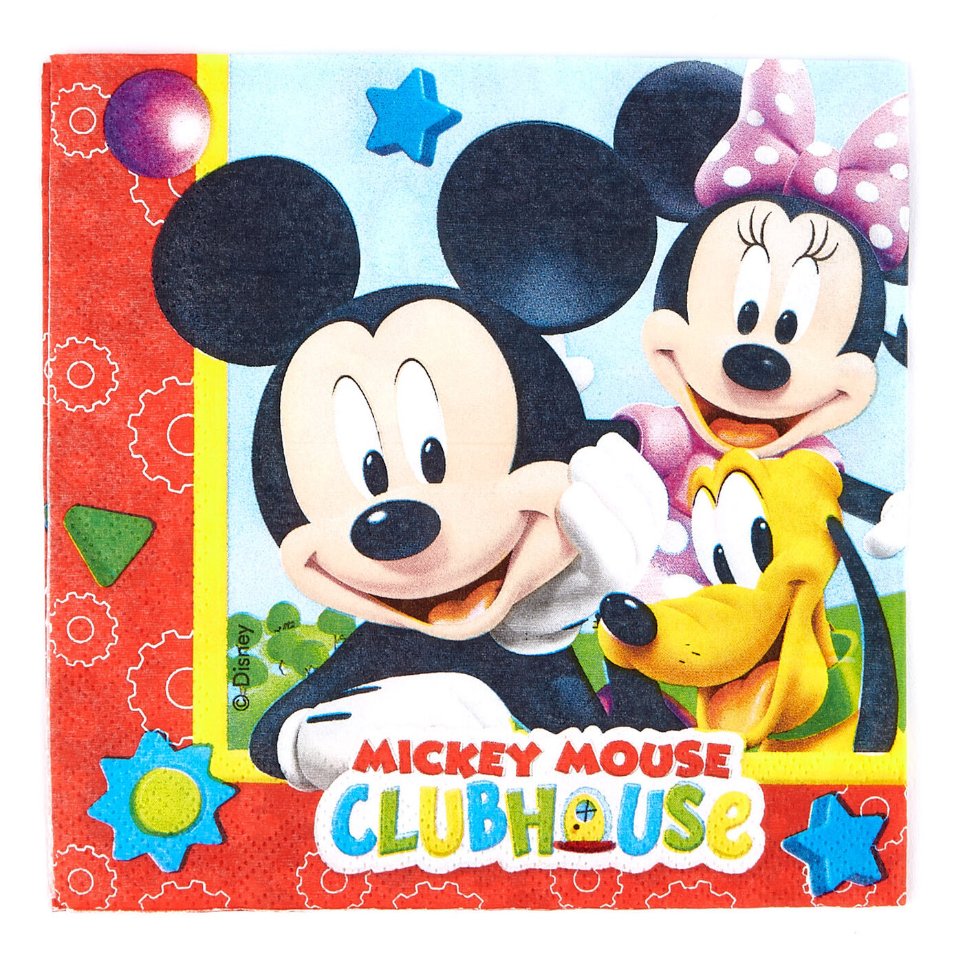Mickey's Clubhouse Folienballon – Geburtstagsballon Mit Mickey Mouse, Mehrfarbig, Für Helium