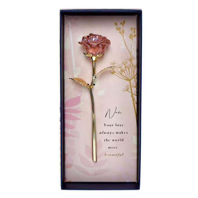 Nan Forever Flower Ornamental Rose Keepsake