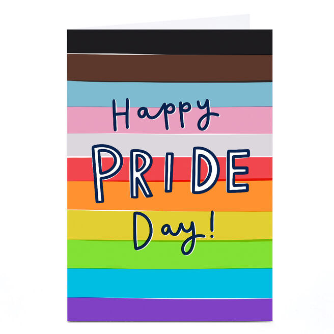 Personalised Jess Moorhouse Pride Card - Happy Pride Day!