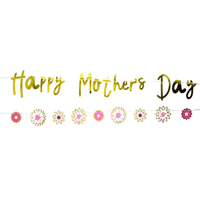 Happy Mother's Day Banners - Pack of 2