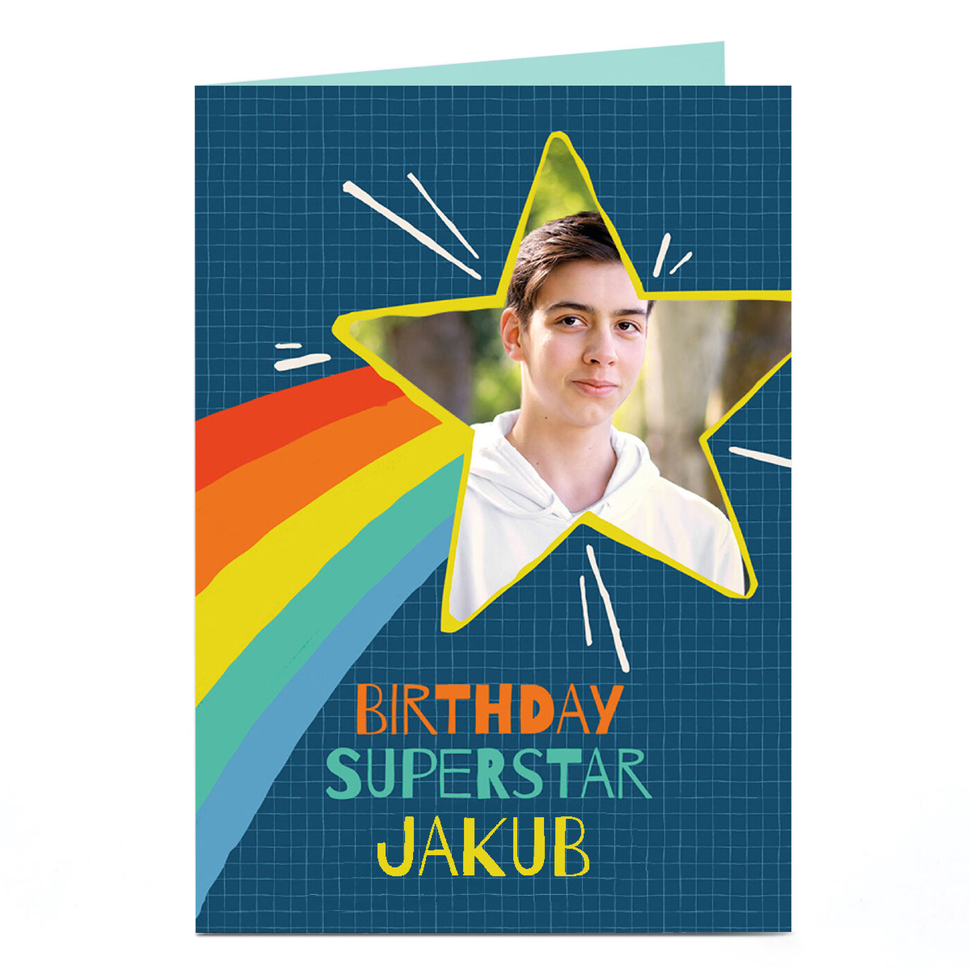 Buy Photo Birthday Card - Birthday Superstar for GBP 2.99 | Card Factory UK