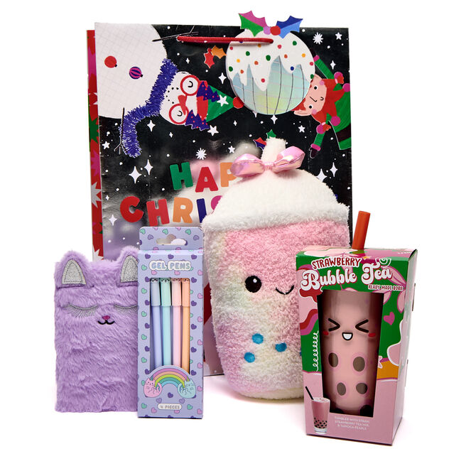 Bubble Tea & Cat Lovers Christmas Gift Bundle