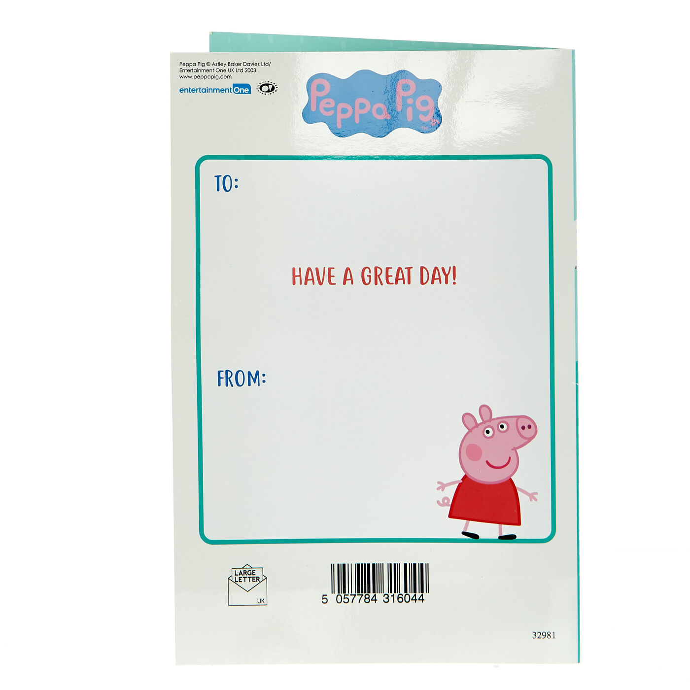 Buy Peppa Pig Pop-Up Birthday Card for GBP 1.49 | Card Factory UK