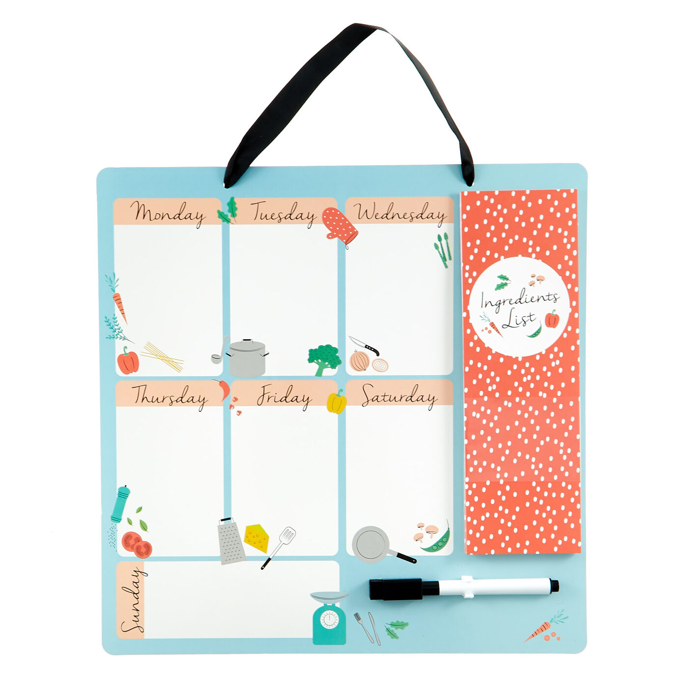 Buy Wipe Clean Meal Planner Shopping List For GBP 2 00 Card Factory UK