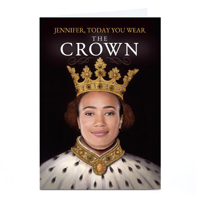 Photo PG Quips Birthday Card - The Crown