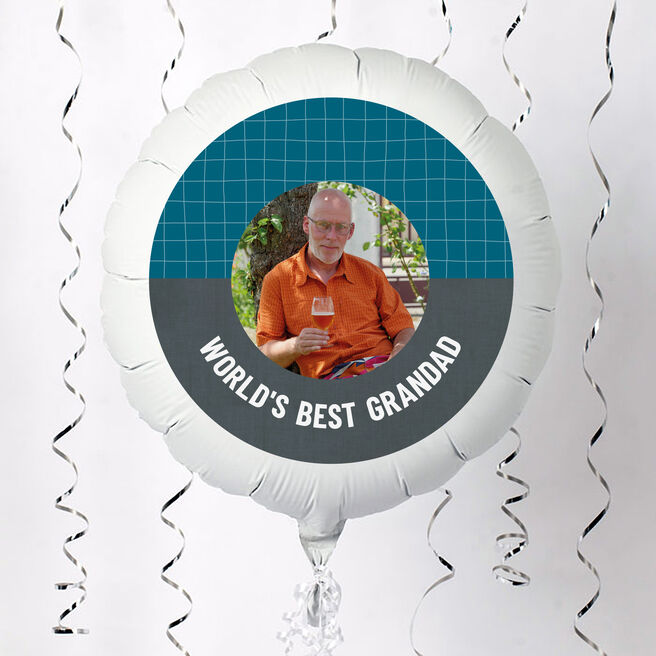 Photo Upload Father's Day Balloon - World's Best, Any Relation