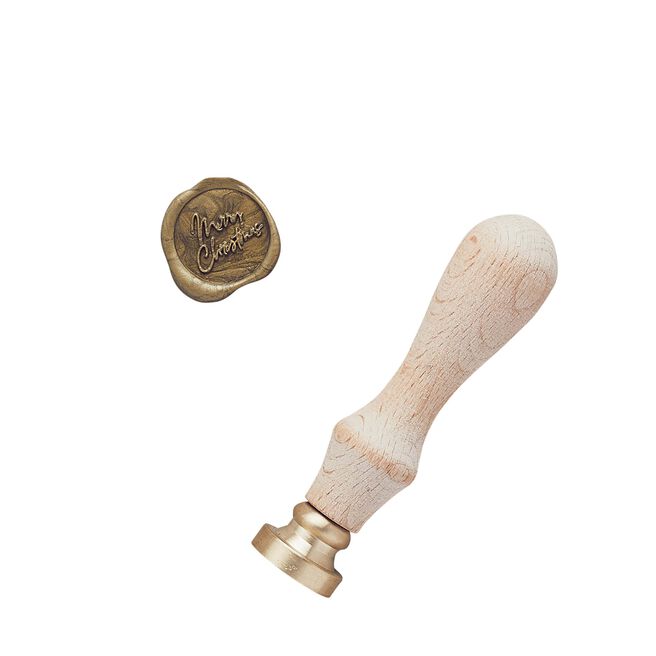 Merry Christmas Wax Seal Stamp