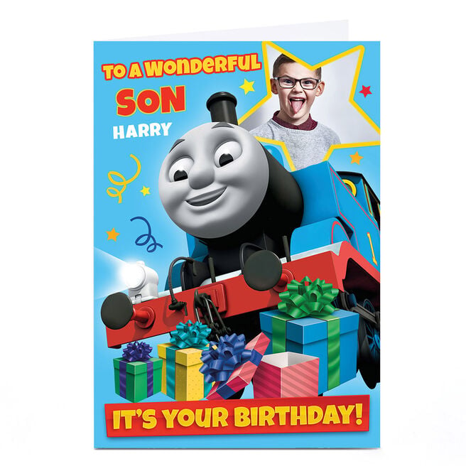 Thomas & Friends Photo Card - Thomas Happy Birthday