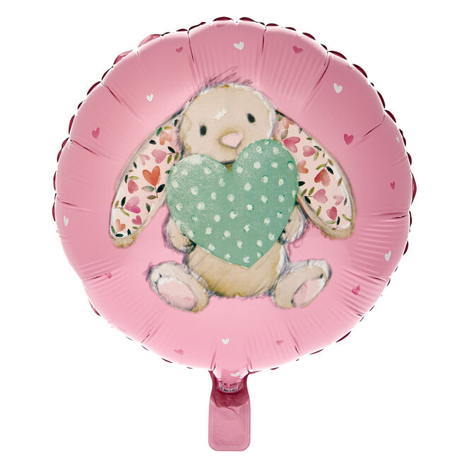Bunny Rabbit 18-Inch Foil Helium Balloon