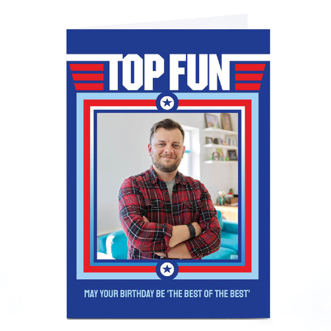 Photo PG Quips Birthday Card - Top Fun