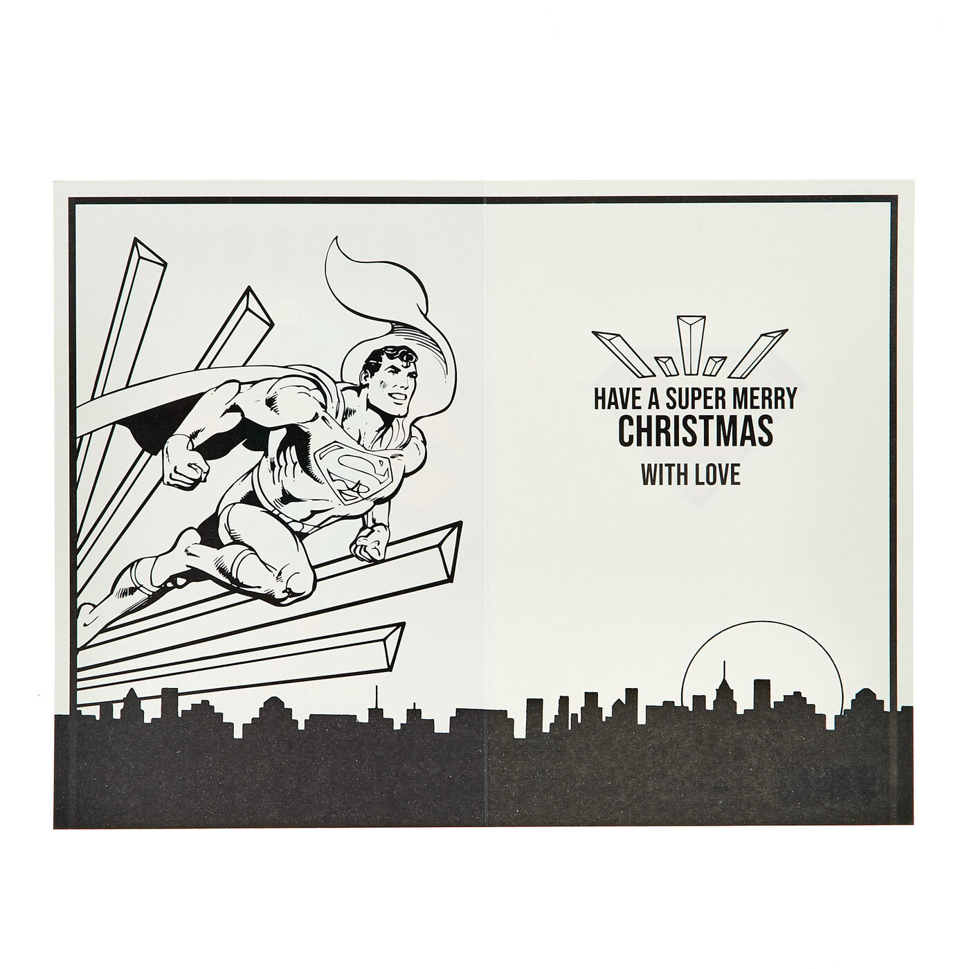 Superman Christmas Card 