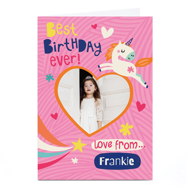 Photo Bev Hopwood Birthday Card - Best Birthday Ever