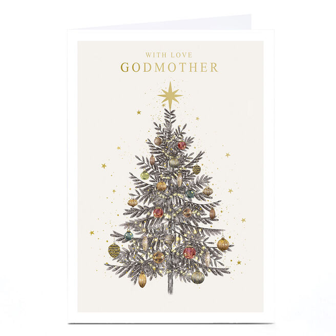 Christmas Card - With Love Godmother