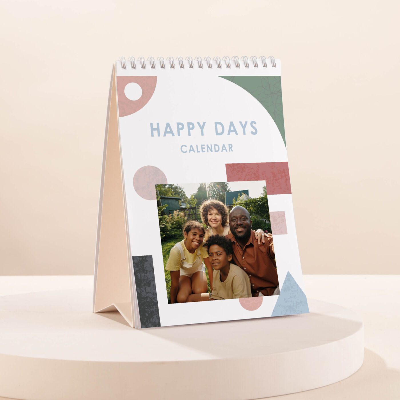 Buy Photo Upload Colourful Block Calendar for GBP 9.99 | Card Factory UK