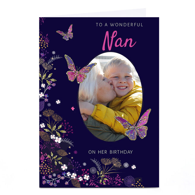 Personalised Kerry Spurling Photo Card - Nan Upload