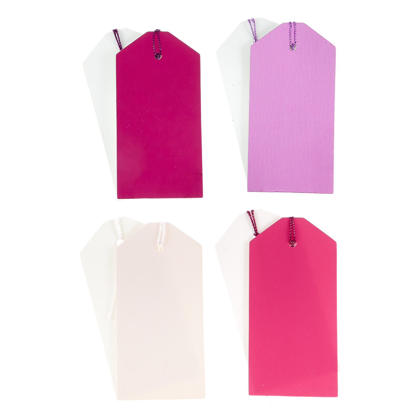 Buy Mixed Pink Gift Tags - Pack Of 8 for GBP 0.79 | Card Factory UK
