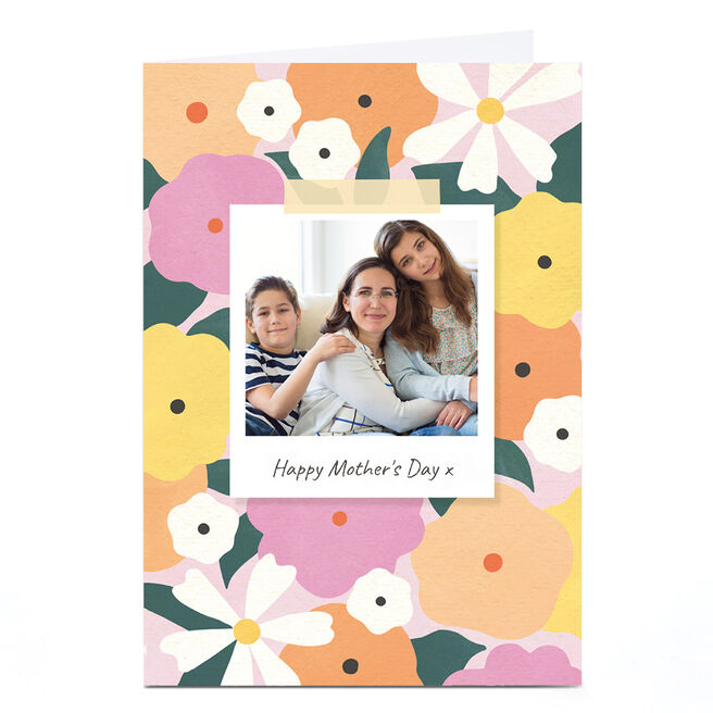 Photo Lemon & Sugar Mother's Day Card - Floral Frame