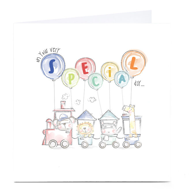 Personalised Rachel Griffin Birthday Card - On Your Very Special Day