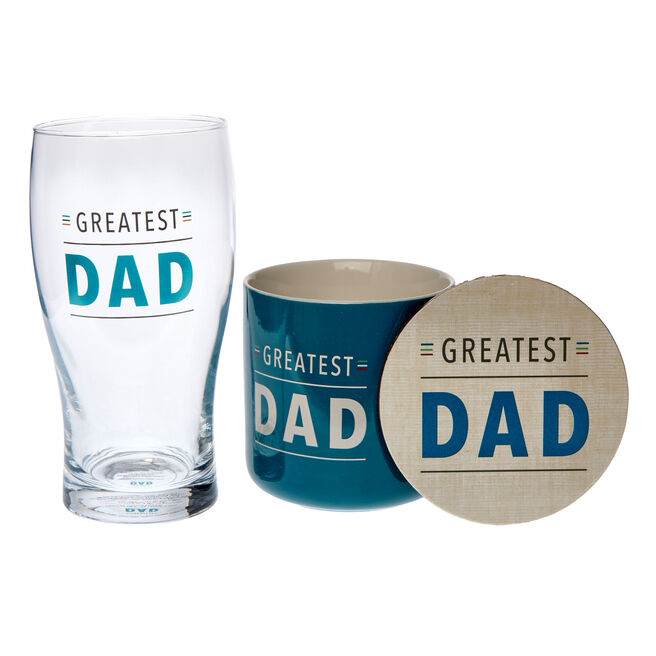 Greatest Dad Drinks Gift Set