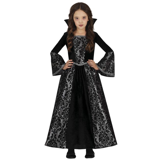 Silver Vampire Children's Fancy Dress Costume