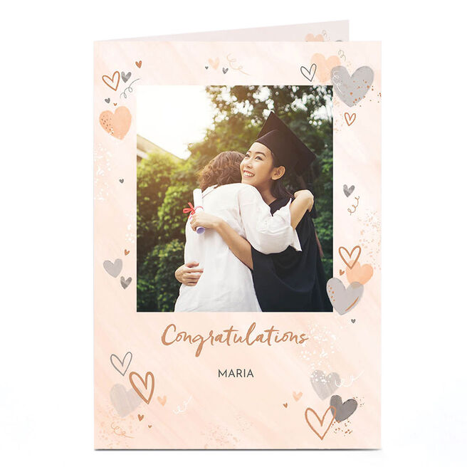 Personalised Photo Card - Eday Congratulations