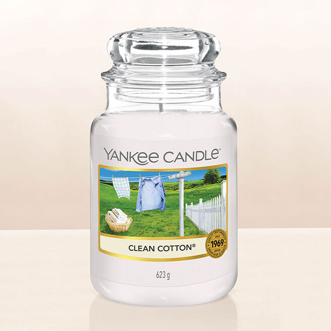 Yankee Candle Clean Cotton Large Jar Candle