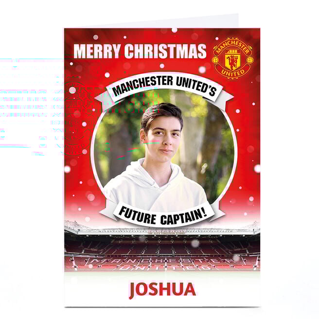 Photo Manchester United Christmas Card - Future Captain