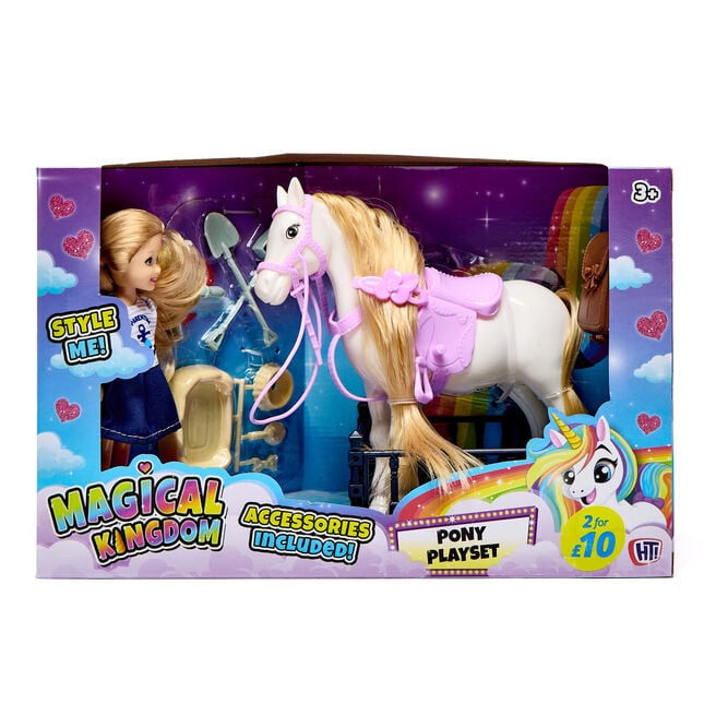 Magical Kingdom Pony Playset