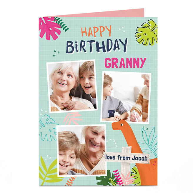 Personalised Birthday Photo Card - Happy Birthday